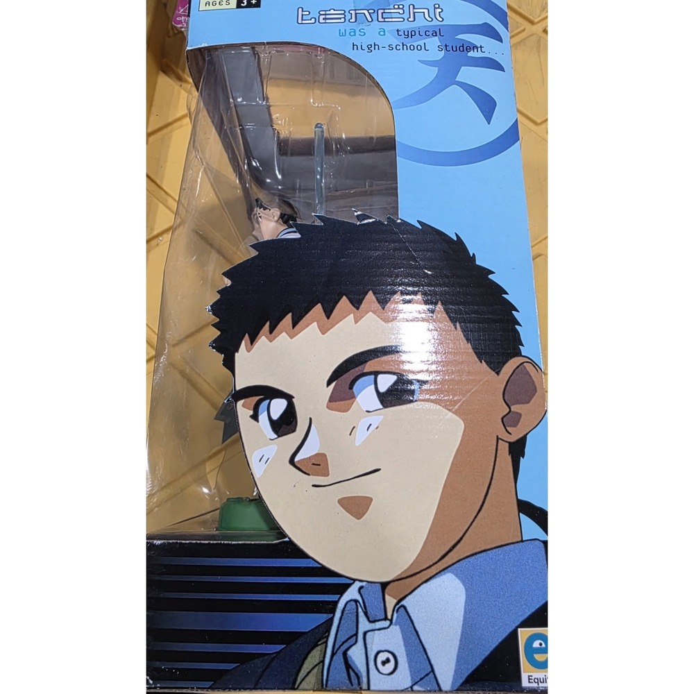 New Pioneeer Tenchi Muyo Anime Light up Figure Tenchi & Spaceship RARE Toonami - Picture 10 of 11